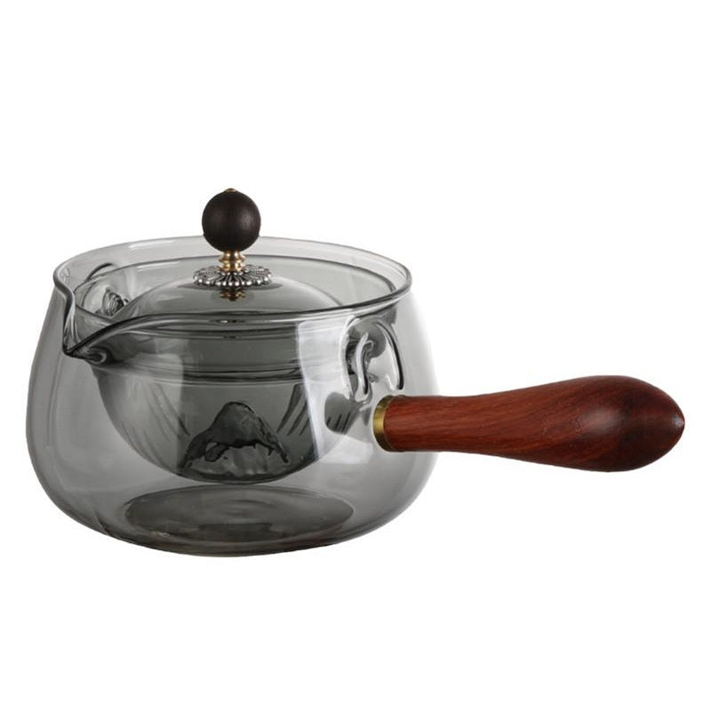 Glass Teapot with Infuser – Lazy Brew Edition