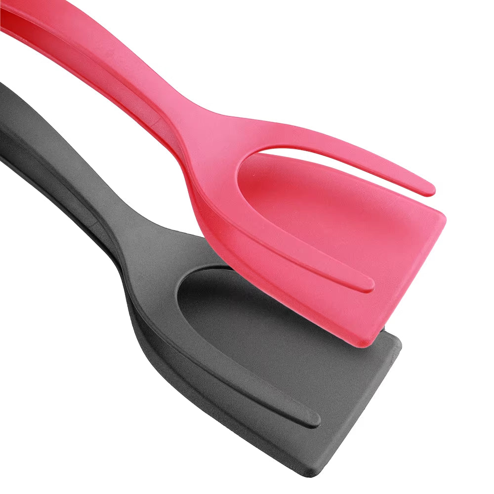 FlipEase™ 2-in-1 Spatula Tongs