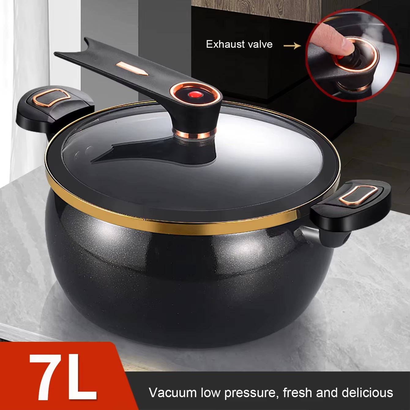 ChefPress™ 7L Micro-Pressure Pot