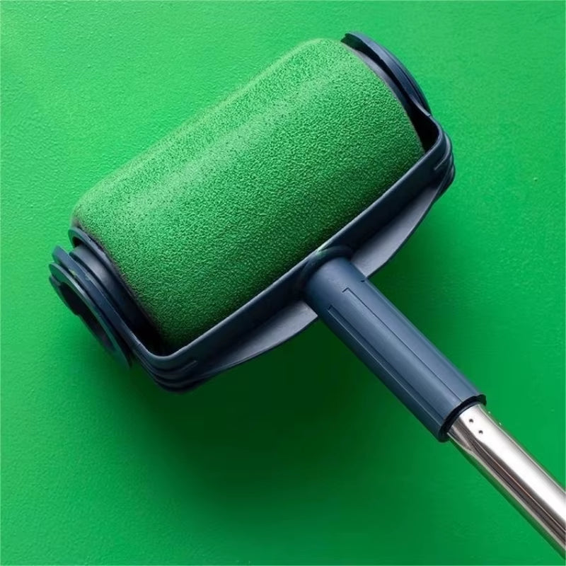 SwiftRoll™ Refillable Paint Roller – Clean Edges, No Rod Needed