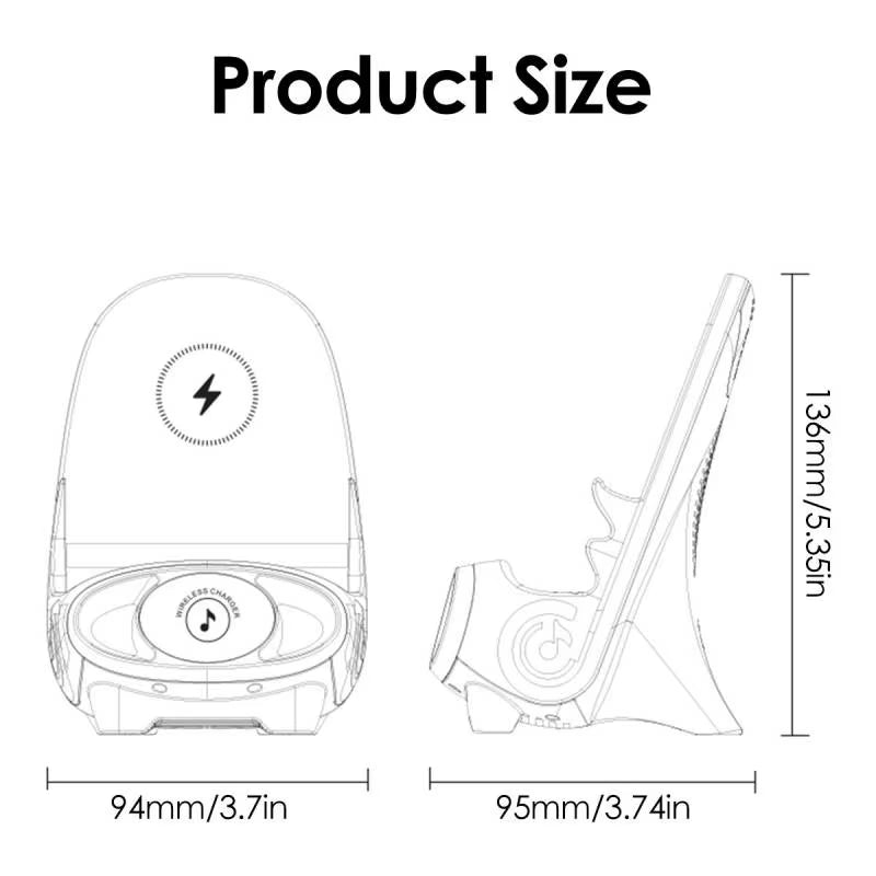Multi-Function Wireless Phone Mount