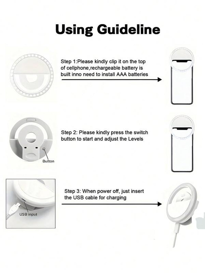 LumiClip™ Soft Selfie Ring Light