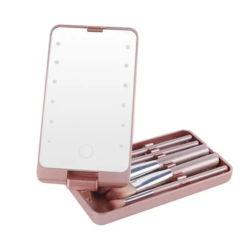 Portable Lighted Makeup Mirror