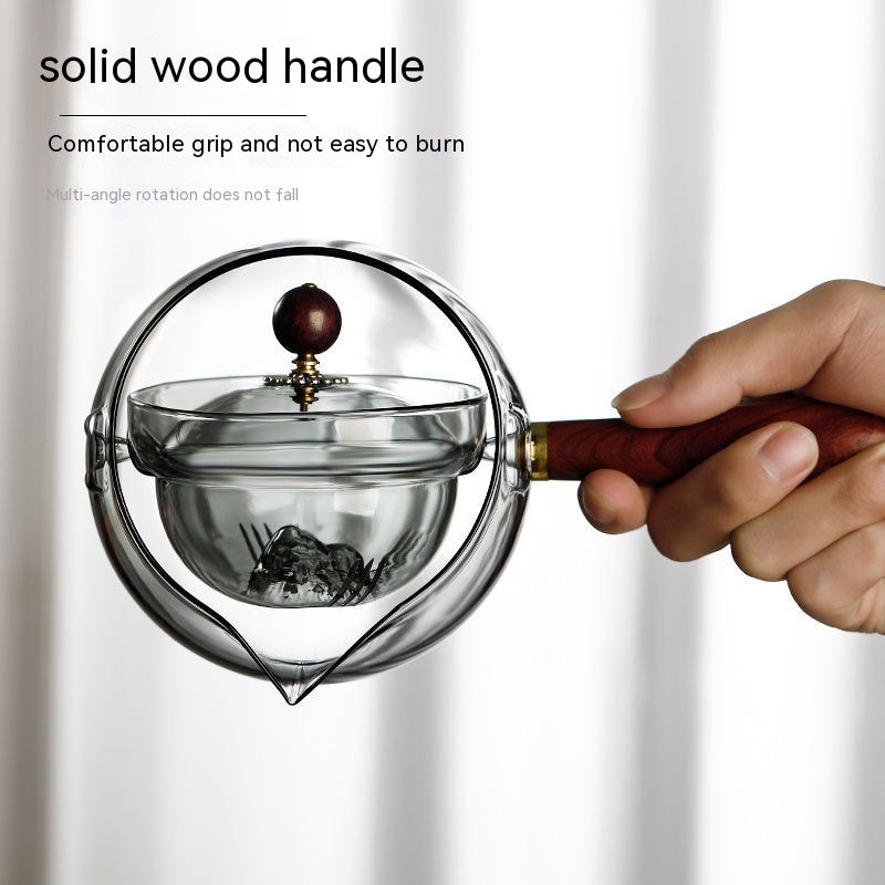 Glass Teapot with Infuser – Lazy Brew Edition