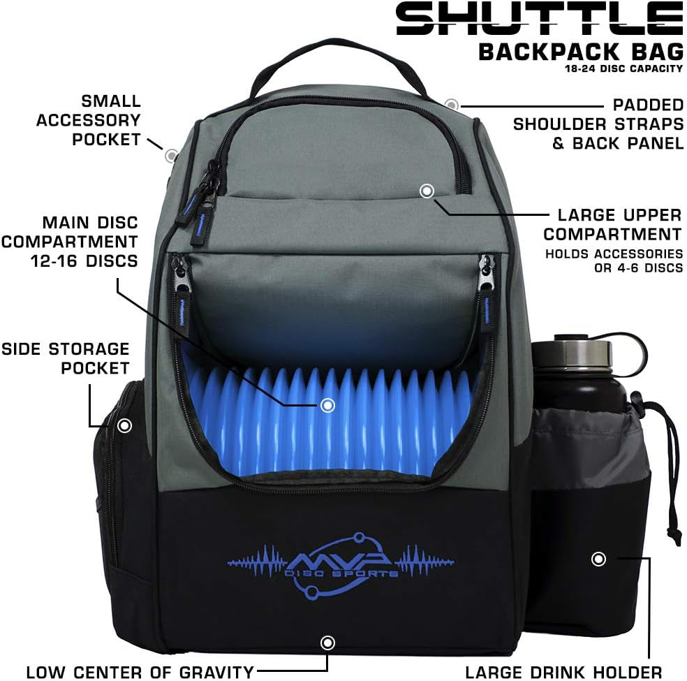 Shuttle Disc Golf Backpack Bag