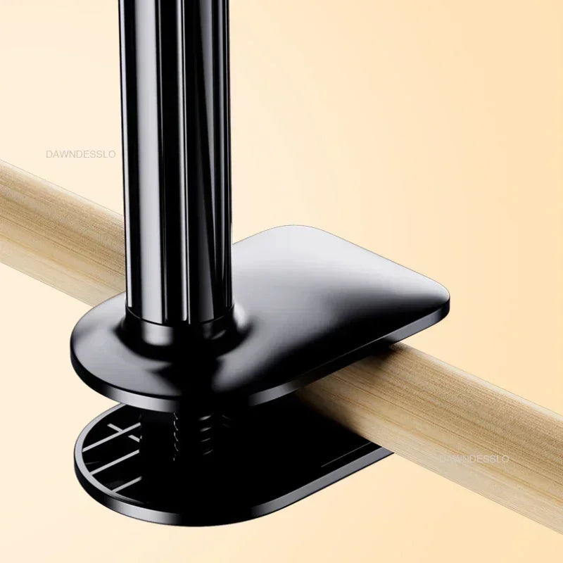 128Cm Adjustable Phone Holder Stand with 360° Flexibility - Perfect for iPhone, Samsung & 3.5~6.7" Devices!