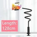 128Cm Adjustable Phone Holder Stand with 360° Flexibility - Perfect for iPhone, Samsung & 3.5~6.7" Devices!
