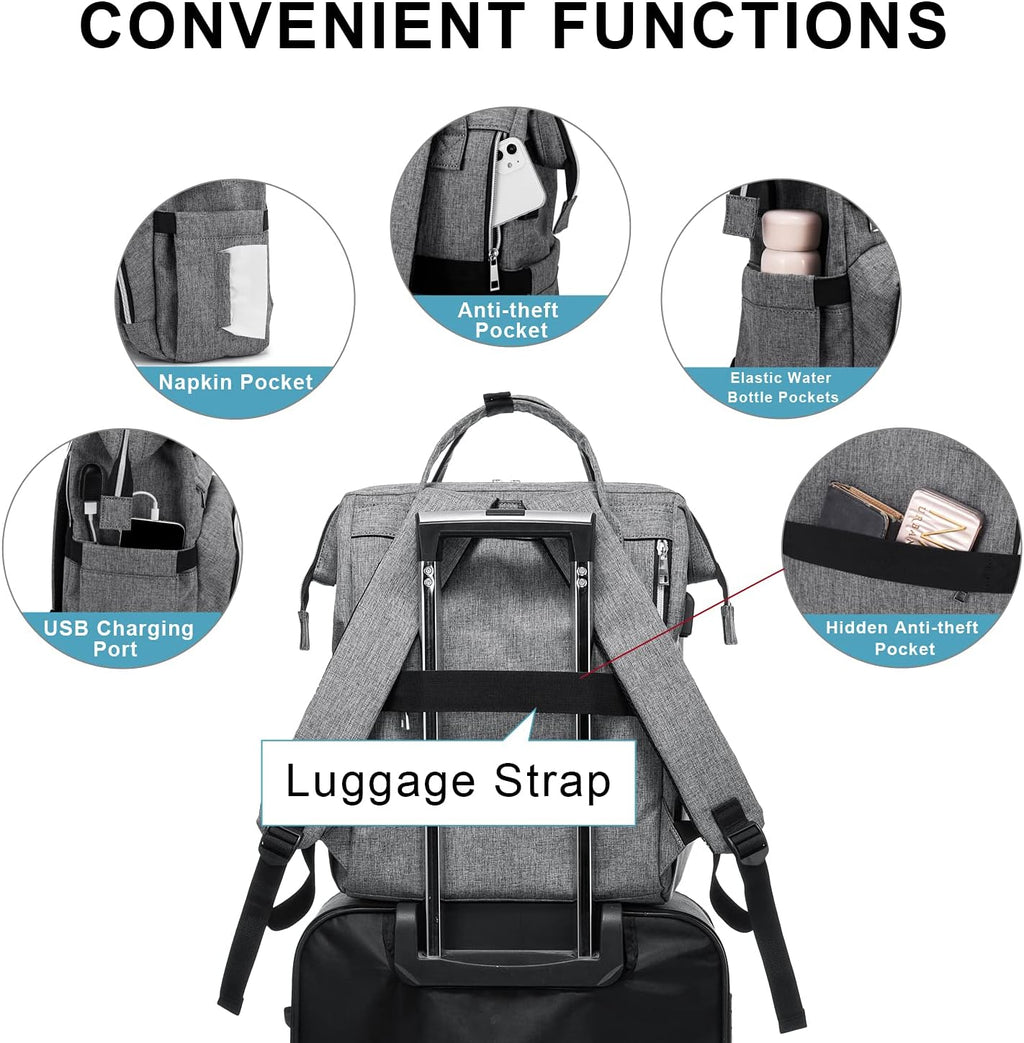 TravelEase™ 17" Laptop Backpack